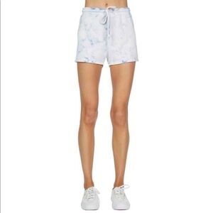 Michael Lauren Vito Sweatshorts in Blue Marble